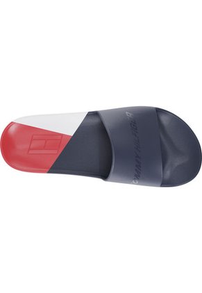 Sandalias Con Bloque De Colores Hombre Azul Tommy Hilfiger