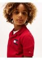 Polo Rojo Con Bandera Bordada En El Pecho Tommy Hilfiger de Tommy Hilfiger