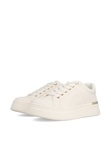 Tenis Blanco Con Logo Tommy Hilfiger