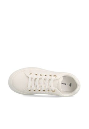 Tenis Blanco Con Logo Tommy Hilfiger