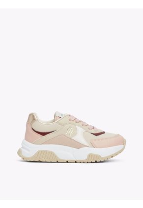 Tenis Multicolor De Corte Bajo Con Cordones Tommy Hilfiger