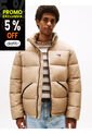 Chaqueta Beige Acolchada Con Efecto Arrugado Tommy Jeans de Tommy Hilfiger