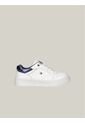Tenis Blanco De Corte Bajo Con Velcro Tommy Hilfiger de Tommy Hilfiger