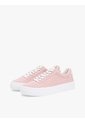 Tenis Rosa De Lona Lavada Con Plataforma Tommy Hilfiger de Tommy Hilfiger