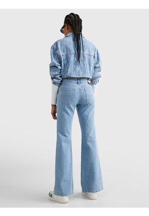 Jeans Sophie Acampanados De Talle Bajo Mujer Azul Tommy Jeans