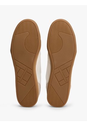 Tenis Blanco De Suela Cupsole Con Cuero Tommy Hilfiger