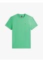 Camiseta Verde De Corte Regular Con Logo Bordado Tommy Jeans de Tommy Hilfiger