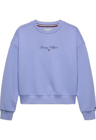 Saco Celeste Con Logo Script Tommy Hilfiger Tommy Hilfiger