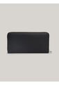Billetera Negra Essential Grande Con Monograma TH Tommy Hilfiger de Tommy Hilfiger