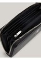 Billetera Negra Essential Grande Con Monograma TH Tommy Hilfiger de Tommy Hilfiger