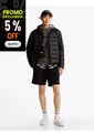 Chaqueta Negra Repelente Al Agua Tommy Jeans de Tommy Hilfiger