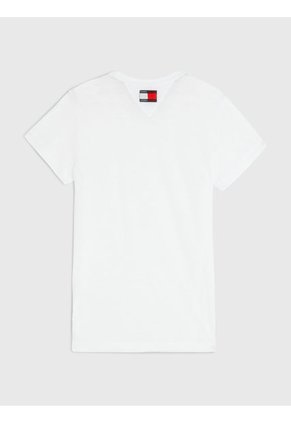 Camiseta Tommy Hilfiger X Shawn Mendes De Diseño Dual Gender Y Corte Slim Mujer Blanco Tommy Hilfiger