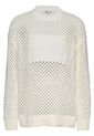 Saco Blanco De Tejido Trenzado Con Logo Tommy Jeans de Tommy Hilfiger