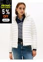 Chaqueta Blanca Repelente Al Agua Con Plumón Tommy Hilfiger de Tommy Hilfiger