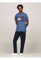 Camiseta Azul Con Logo De Grogrén Tommy Hilfiger de Tommy Hilfiger