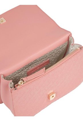 Bolso Bandolera Rosa Mediano Con Asa De Cadena Tommy Hilfiger