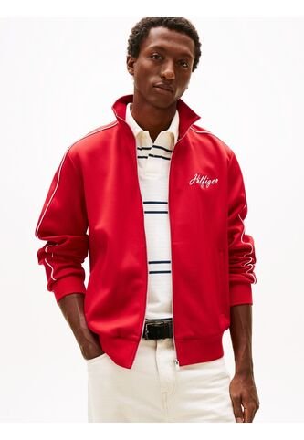 Chaqueta Roja Moderna Con Logo Tommy Hilfiger Tommy Hilfiger