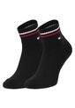 Pack Negro De 2 Calcecines Con Logo Tommy Hilfiger de Tommy Hilfiger