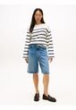 Camiseta Multicolor De Manga Larga Con Cuello Barco Tommy Hilfiger de Tommy Hilfiger