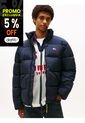 Chaqueta Azul Acolchada Con Efecto Arrugado Tommy Jeans de Tommy Hilfiger