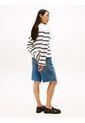 Camiseta Multicolor De Manga Larga Con Cuello Barco Tommy Hilfiger de Tommy Hilfiger