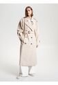 Tenis Cuero Con Suela Cupsole Mujer Beige Tommy Hilfiger de Tommy Hilfiger