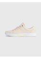 Tenis Cuero Con Suela Cupsole Mujer Beige Tommy Hilfiger de Tommy Hilfiger