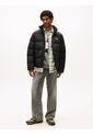 Chaqueta Negra Acolchada Con Efecto Arrugado Tommy Jeans de Tommy Hilfiger