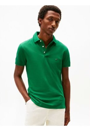 Polo Verde Slim 1985 Tommy Hilfiger