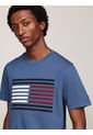Camiseta Azul Con Logo De Grogrén Tommy Hilfiger de Tommy Hilfiger