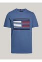 Camiseta Azul Con Logo De Grogrén Tommy Hilfiger de Tommy Hilfiger