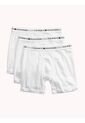 3 Pack De Boxer Brief Blancos En Algodón Tommy Hilfiger de Tommy Hilfiger