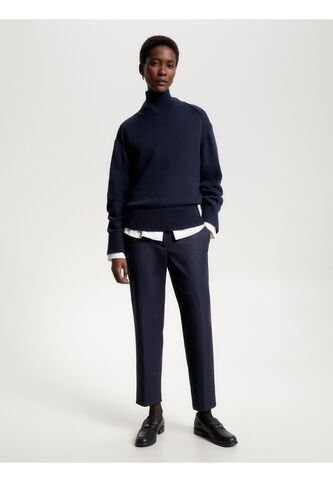 Pantalón Azul Chino De Pierna Recta Y Corte Slim Tommy Hilfiger Tommy Hilfiger