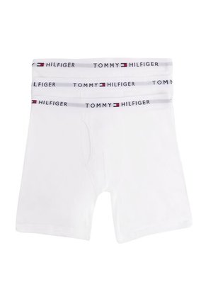 3 Pack De Boxer Brief Blancos En Algodón Tommy Hilfiger