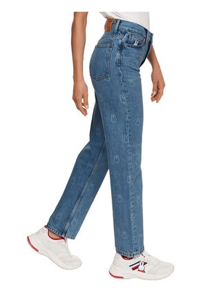 Jeans Azul De Corte Amplio X Miffy Para Mujer  Tommy Hilfiger