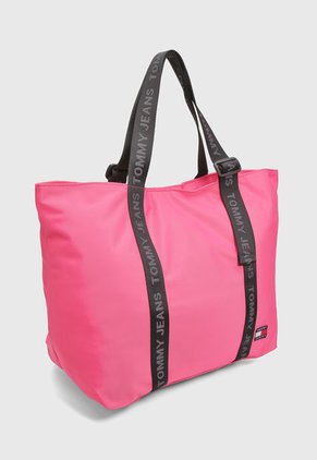 Bolso Fucsia-Negro Tommy Hilfiger