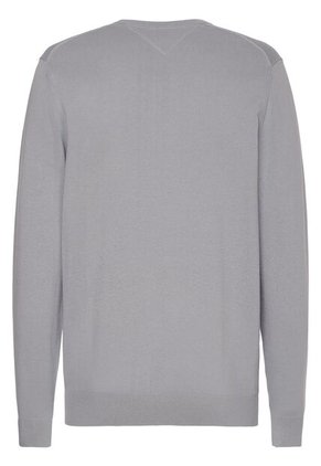 Saco Gris Tejido Essential De Cuello V