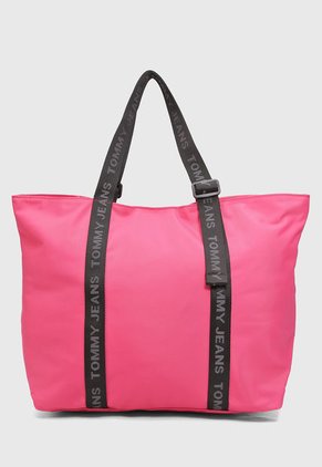 Bolso Fucsia-Negro Tommy Hilfiger