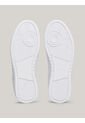 Tenis Blanco De Cuero Color Block Tommy Hilfiger de Tommy Hilfiger