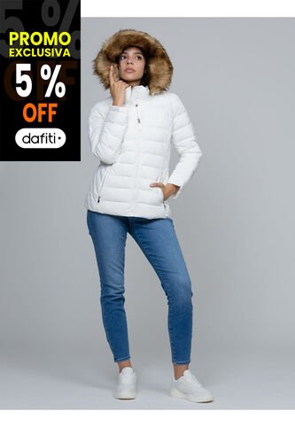 Chaqueta Blanca Acolchada  Tommy Hilfiger Tommy Hilfiger