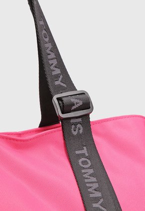 Bolso Fucsia-Negro Tommy Hilfiger