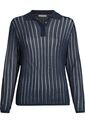 Saco Azul Rayon Cable Tipo Polo Tommy Hilfiger de Tommy Hilfiger