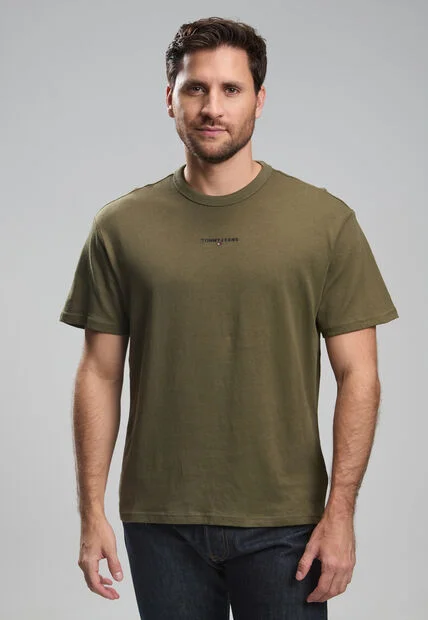 Camiseta TOMMY HILFIGER Verde Oliva
