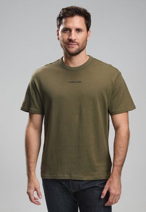 Camiseta TOMMY HILFIGER Verde Oliva