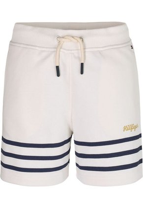 Pantalón Corto Con Rayas Marineras Niña Blanco Tommy Hilfiger