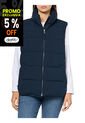 Chaleco Azul De Cuello Alto Con Cierre De Cremallera  Tommy Hilfiger de Tommy Hilfiger