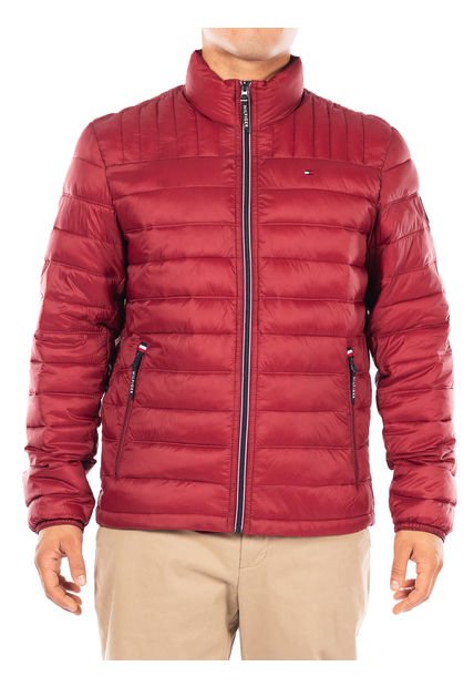 Chaqueta Roja Acolchada Tommy Hilfiger