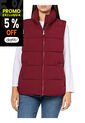 Chaleco Rojo De Cuello Alto Con Cierre De Cremallera  Tommy Hilfiger de Tommy Hilfiger