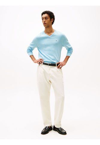 Saco Tejido Essential De Cuello V Tommy Hilfiger