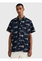 Camisa Náutica De Corte Regular Hombre Azul Tommy Hilfiger de Tommy Hilfiger
